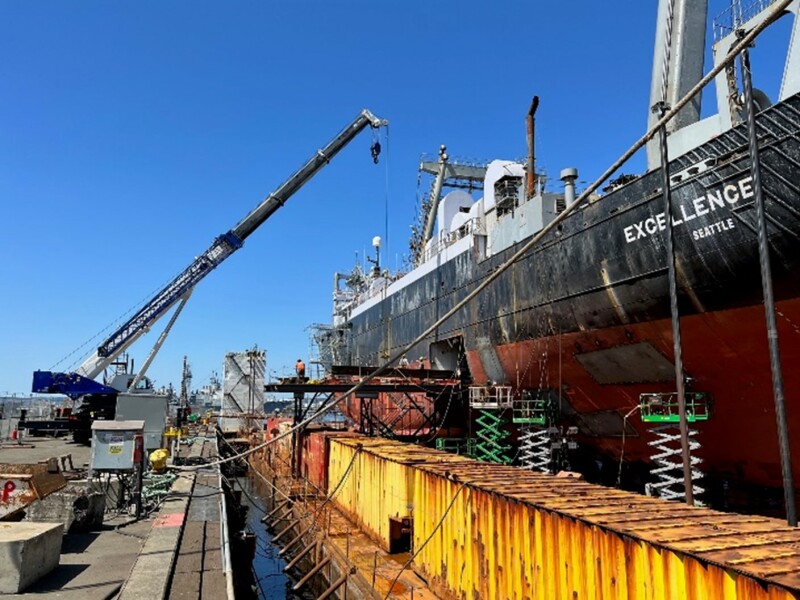 Everett Ship Repair completes refit of processor M/V Excellence
